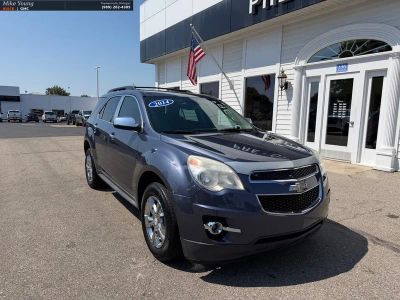 2014 Chevrolet Equinox — rear three-quarter view