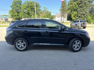 2012 Lexus RX 450h — rear three-quarter view