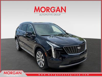 2023 Cadillac XT4 FWD Premium Luxury in Stellar Black Metallic — front three-quarter view