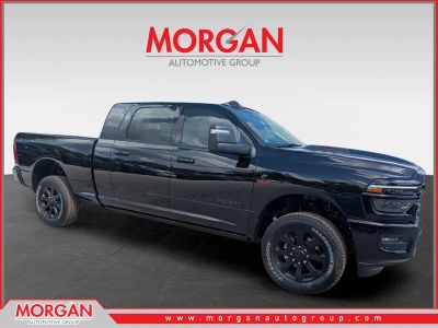 2026 Ram 2500 Laramie in Black — front three-quarter view