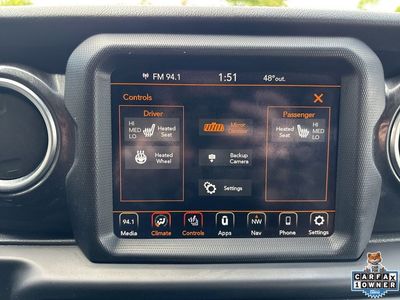 2020 Jeep Wrangler — interior view