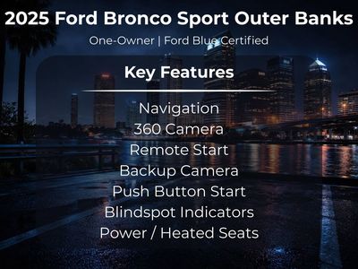 2025 Ford Bronco Sport — photo 12 view