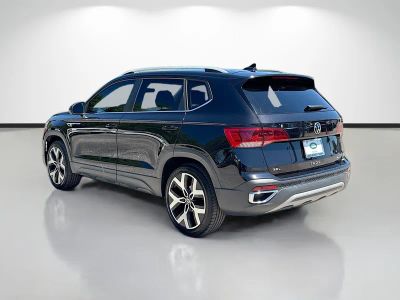 2022 Volkswagen Taos — rear three-quarter view