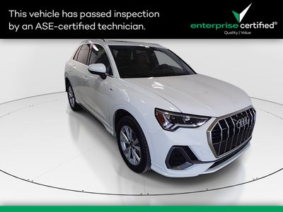 2024 Audi Q3 S line Premium 45 TFSI quattro — front three-quarter view