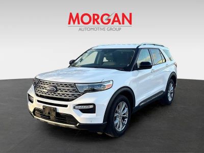 2024 Ford Explorer — rear three-quarter view