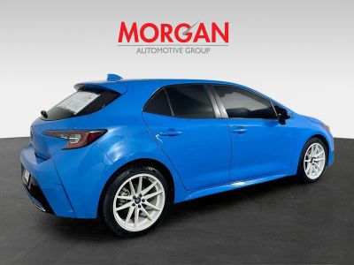 2019 Toyota Corolla Hatchback — rear three-quarter view