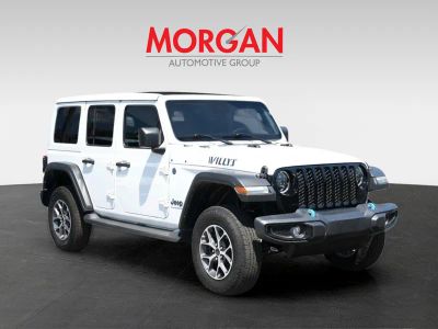 2024 Jeep Wrangler 4xe — rear three-quarter view