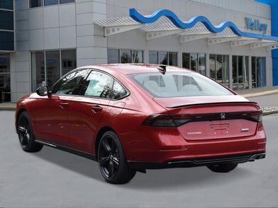 2026 Honda Accord Hybrid — rear three-quarter view
