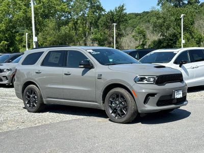 2026 Dodge Durango GT Plus HEMI V8 America 250 Edition in Destroyer Gray Clearcoat — front three-quarter view