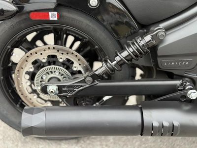 2025 Indian Motorcycle Scout Bobber Limited +Tech Black Metallic - Photo 12