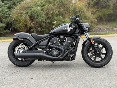 2025 Indian Motorcycle Scout Bobber Limited +Tech Black Metallic - Photo 7