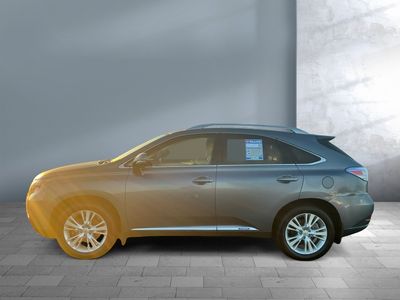 2012 Lexus RX 450h — rear three-quarter view