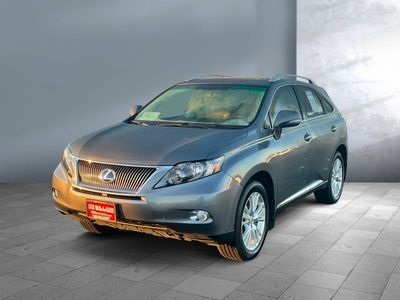 2012 Lexus RX 450h — front three-quarter view