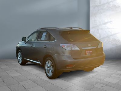 2012 Lexus RX 450h — interior view