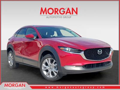 2023 Mazda CX-30 2.5 S Premium Package in Soul Red Crystal Metallic — front three-quarter view
