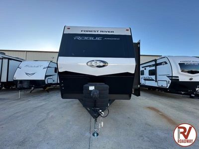 2026 Forest River RV Vengeance Rogue Armored — front three-quarter view
