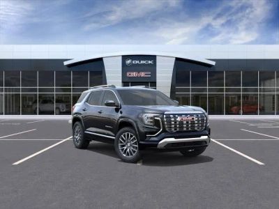 2026 GMC Terrain Denali in Ebony Twilight Metallic — front three-quarter view