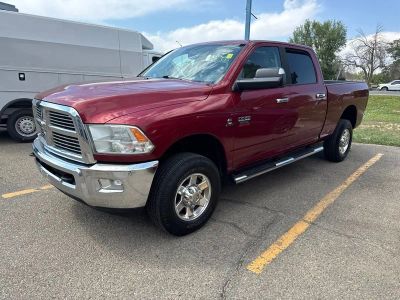 2012 RAM 2500 Big Horn in Deep Cherry Red Crystal Pearlcoat — front three-quarter view