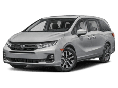 2026 Honda Odyssey EX-L in Silver — front three-quarter view