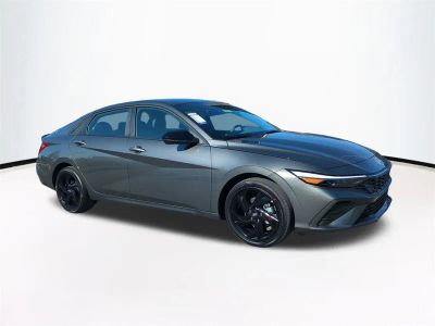 2026 Hyundai ELANTRA HYBRID — side profile view