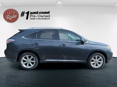 2010 LEXUS RX 350 — interior view