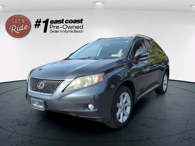 2010 LEXUS RX 350 — front three-quarter view