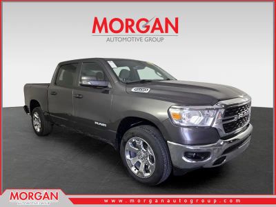 2023 Ram 1500 Big Horn/Lone Star in Gray — front three-quarter view