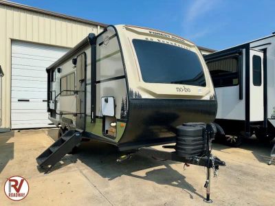 2027 Forest River RV No Boundaries — front three-quarter view