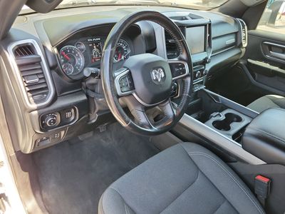 2021 Ram 1500 — rear three-quarter view