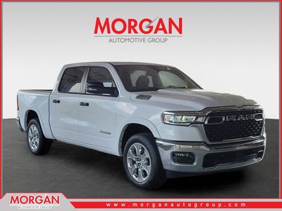 2026 Ram 1500 Big Horn in Bright White Clearcoat — front three-quarter view