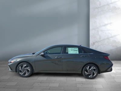 2026 Hyundai Elantra Hybrid — rear three-quarter view