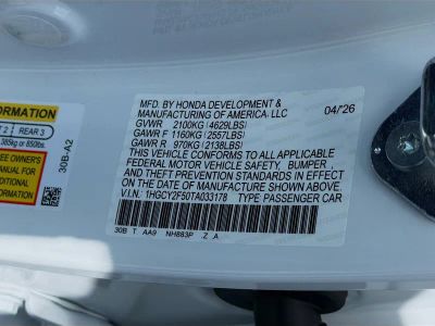 2026 Honda Accord Hybrid — photo 29 view