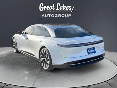 2022 Lucid Air — rear three-quarter view