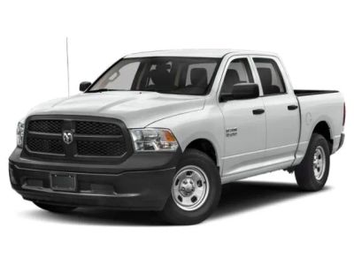 2019 Ram 1500 Classic Tradesman in Bright White Clearcoat — front three-quarter view