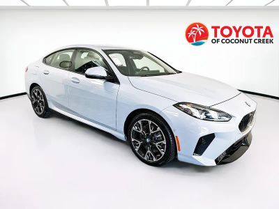 2026 BMW 2 Series 228 in Brooklyn Grey Metallic — front three-quarter view