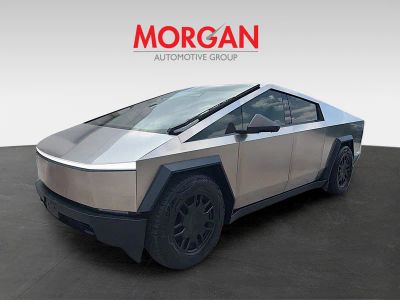 2024 Tesla Cybertruck — rear three-quarter view