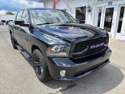 2018 RAM 1500 — rear three-quarter view