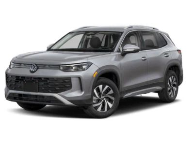 2026 Volkswagen Tiguan S in Silver Metallic — front three-quarter view