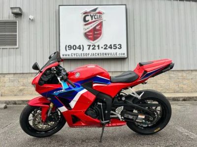 2021 Honda® CBR600RR — front three-quarter view