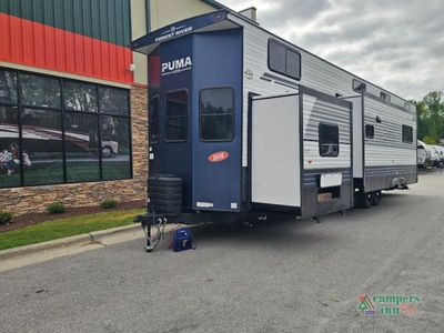 2026 Forest River RV Puma Vista — rear three-quarter view