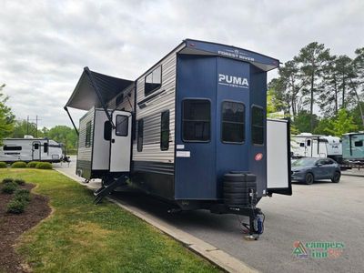 2026 Forest River RV Puma Vista — front three-quarter view