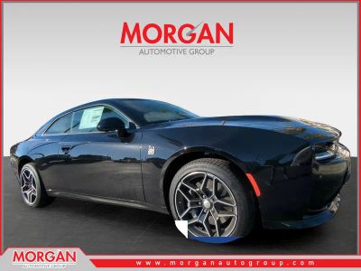 2026 Dodge Charger R/T Scat Pack in Black — front three-quarter view