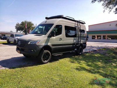2027 Storyteller Overland Storyteller Overland — rear three-quarter view