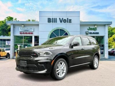 2026 Dodge Durango GT Plus in Diamond Black Clear-Coat Exterior Paint — front three-quarter view