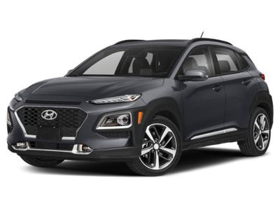 2020 Hyundai Kona Ultimate — rear three-quarter view
