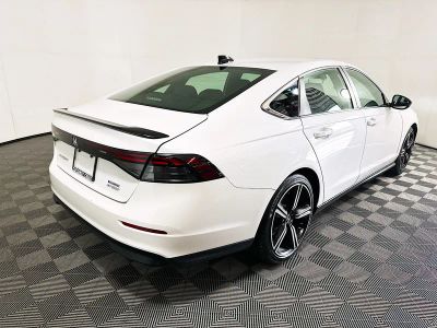 2023 Honda Accord Hybrid — rear three-quarter view
