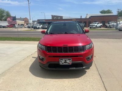 2021 Jeep Compass — rear three-quarter view