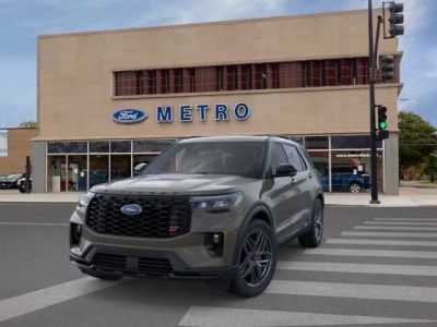 2026 Ford Explorer — rear three-quarter view