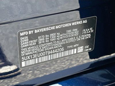 2026 BMW X5 — photo 27 view