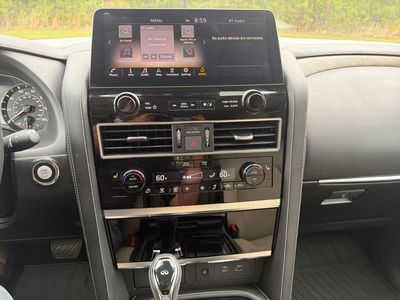 2023 INFINITI QX80 — engine compartment view